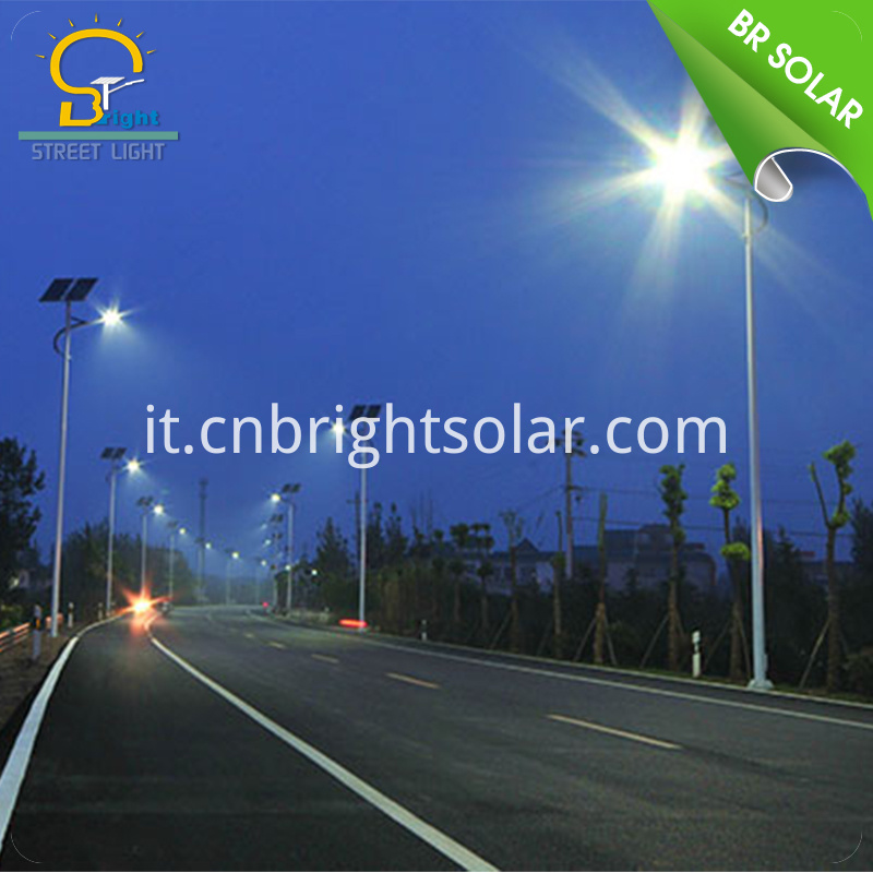 Semaforo solare batteria inferiore Bottom Battery Solar Street Light